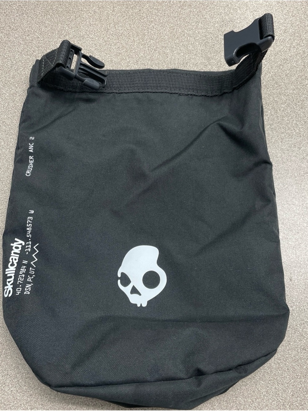 EMPTY SKULLCANDY CRUSHER ANC2 WIRELESS HEADPHONES LINED SOFT CASE CARRY BAG ONLY